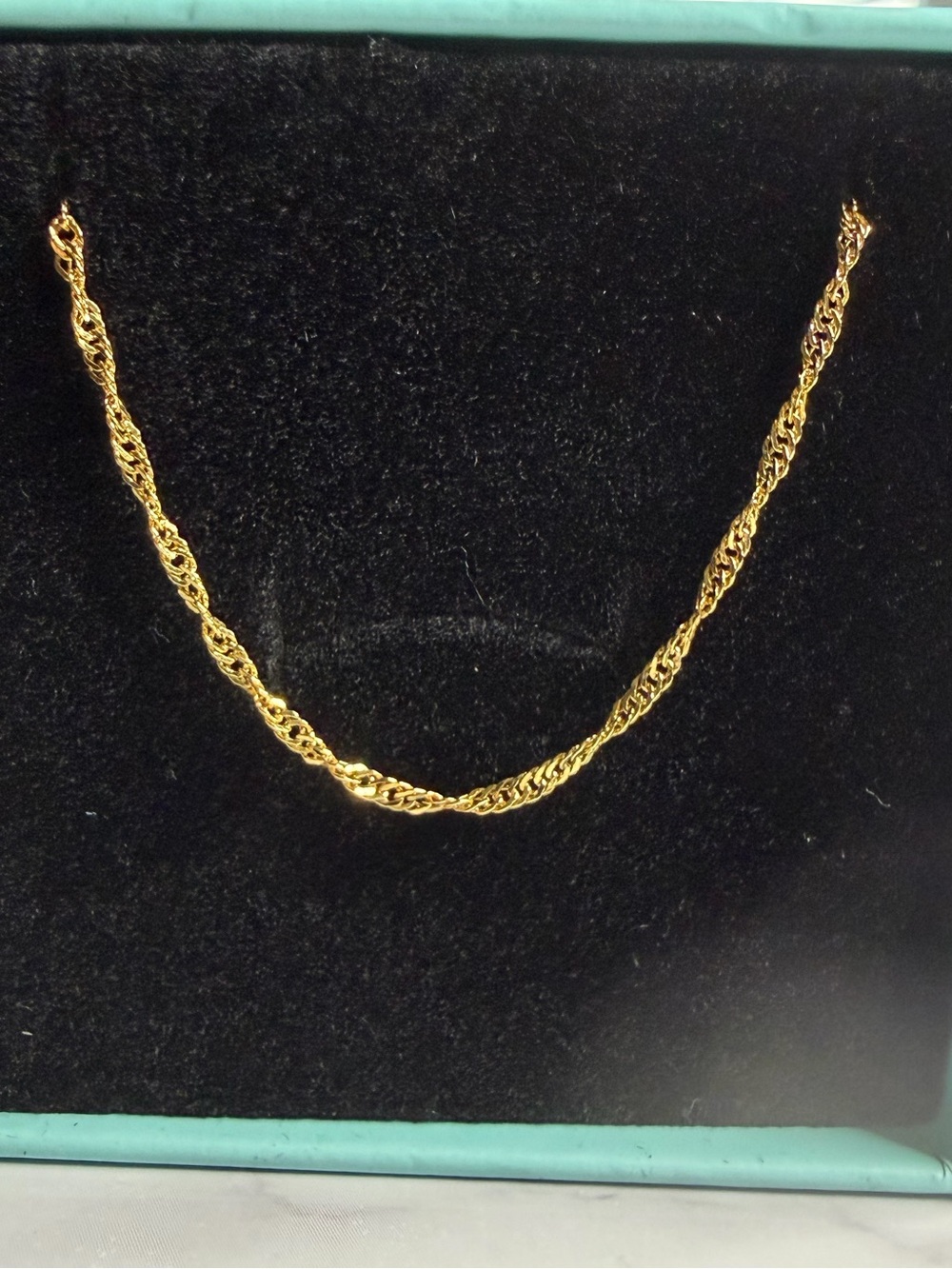 10k Gold Singapore Bracelet